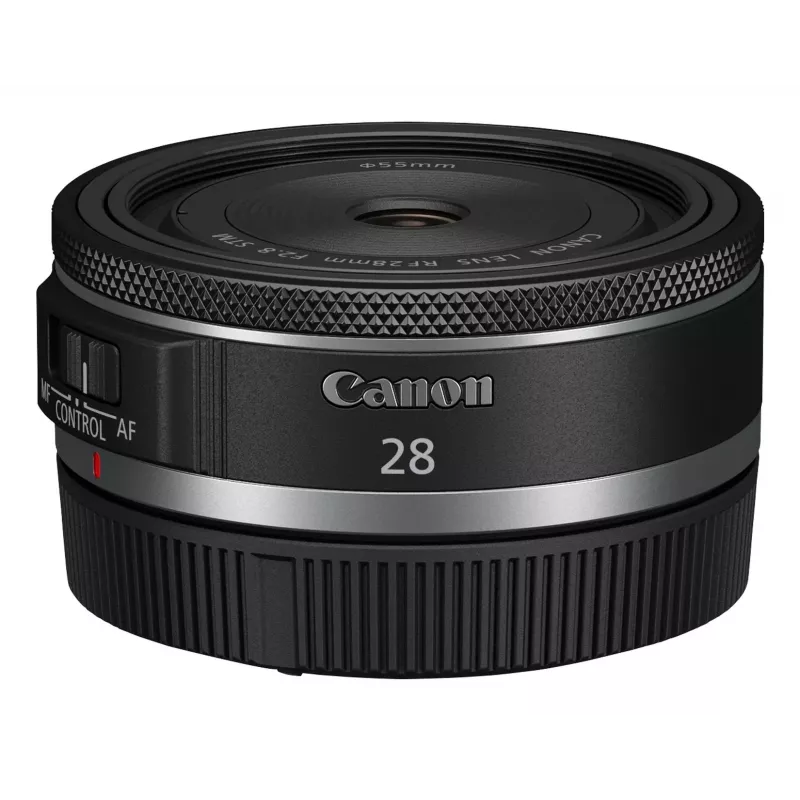 Canon lainurkobjektiiv RF 28 mm F2.8 STM, must