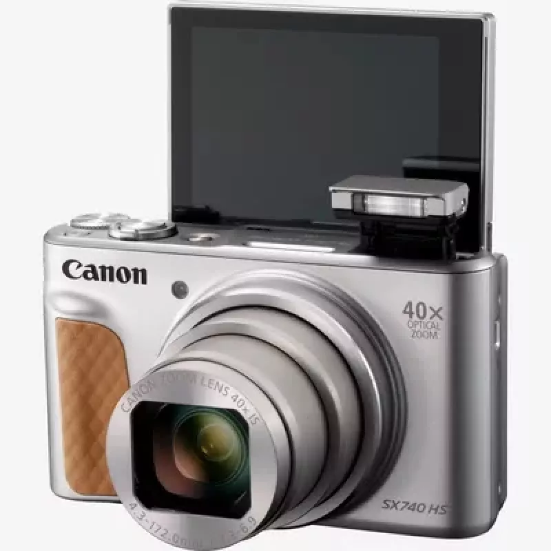 Canon PowerShot SX740 HS Lite Edition 1/2,3-tolline kompaktkaamera 20,3 MP CMOS 5184 x 3888 pikslit Hõbedane