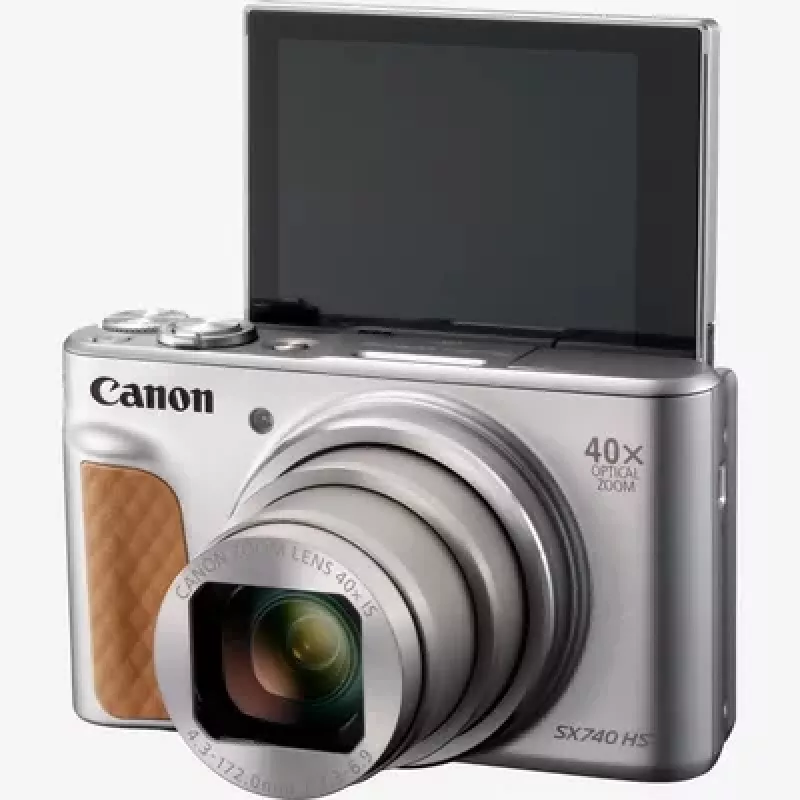 Canon PowerShot SX740 HS Lite Edition 1/2,3-tolline kompaktkaamera 20,3 MP CMOS 5184 x 3888 pikslit Hõbedane