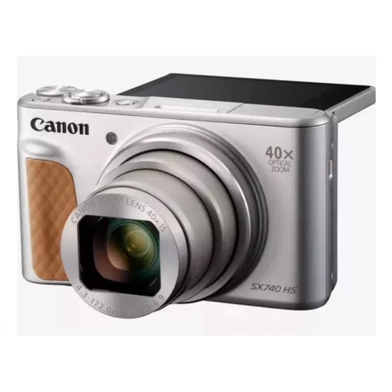 Canon PowerShot SX740 HS Lite Edition 1/2,3-tolline kompaktkaamera 20,3 MP CMOS 5184 x 3888 pikslit Hõbedane