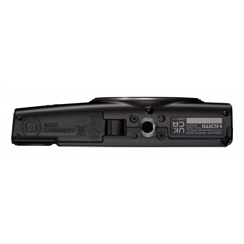 Canon Digital IXUS 285 HS A 1/2,3-tolline kompaktkaamera 20,2 MP CMOS 5184 x 3888 pikslit Must
