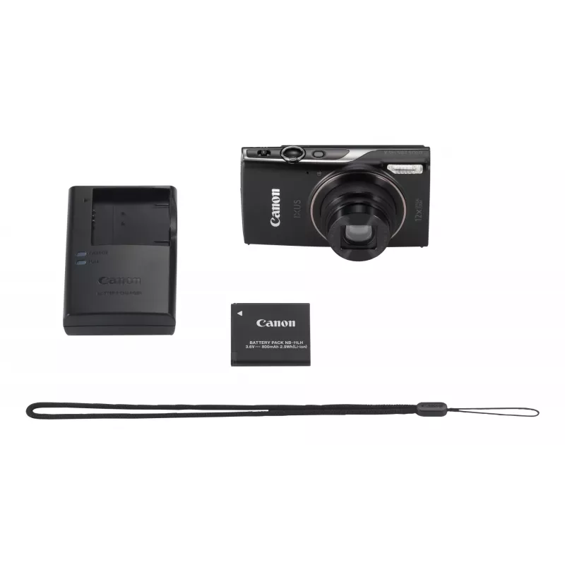 Canon Digital IXUS 285 HS A 1/2,3-tolline kompaktkaamera 20,2 MP CMOS 5184 x 3888 pikslit Must