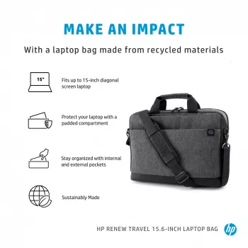 HP Renew Travel 15,6-tolline sülearvutikott
