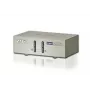 ATEN 2-pordiline USB VGA KVM koos heliga (KVM-kaablid kaasas), 2048 x 1536 pikslit, QXGA, 0,142 W, Hall