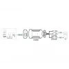 ATEN USB VGA KVM over IP Mini, 1920 x 1200 pikslit, Ethernet LAN, 3,47 W, must, lilla