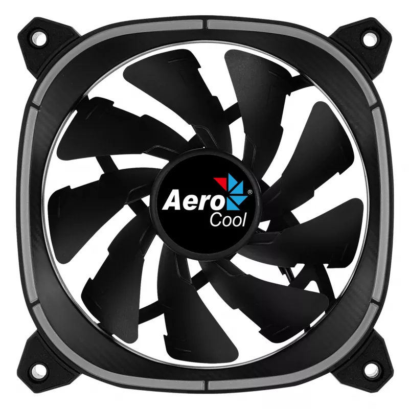 Aerocool ASTRO12 PC Fan 12cm LED RGB Antivibration 6 Pins Must