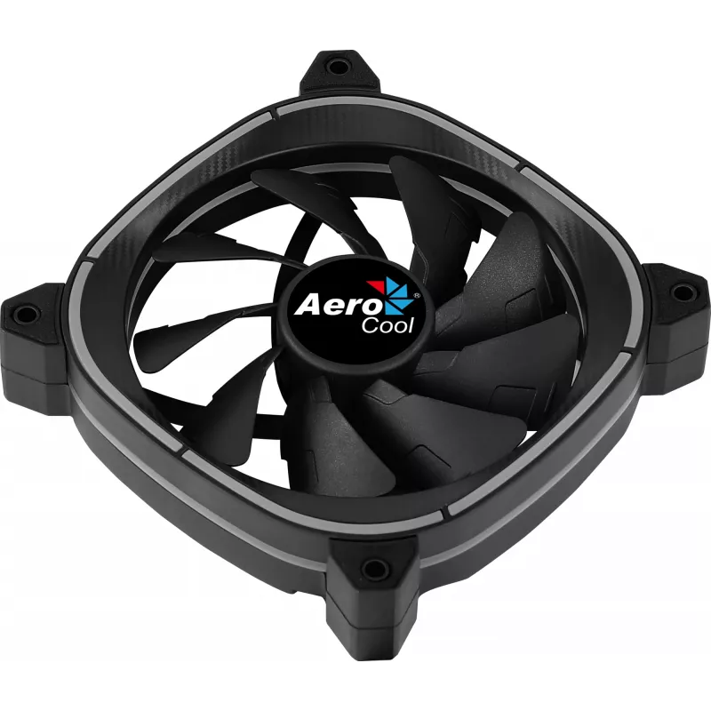 Aerocool ASTRO12 PC Fan 12cm LED RGB Antivibration 6 Pins Must