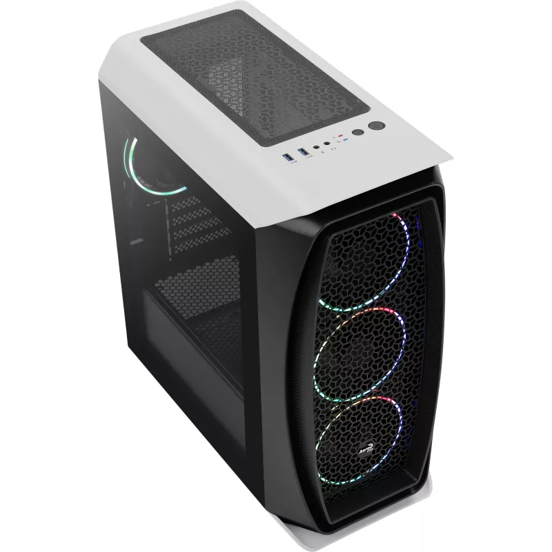 Aerocool Aero One Mini Eclipse Mini Tower valge