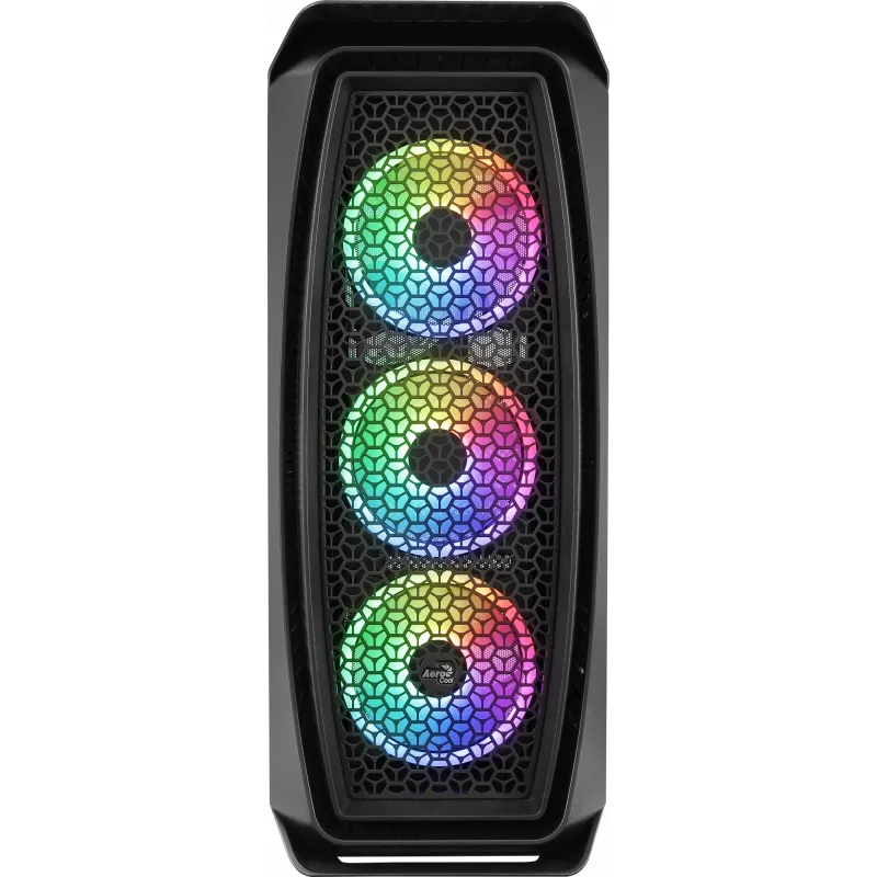 Aerocool Aero One Duo ATX arvutikorpus 4x ARGB ventilaatorit 12cm + eesmine võrk