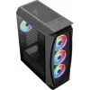 Aerocool Aero One Duo ATX arvutikorpus 4x ARGB ventilaatorit 12cm + eesmine võrk