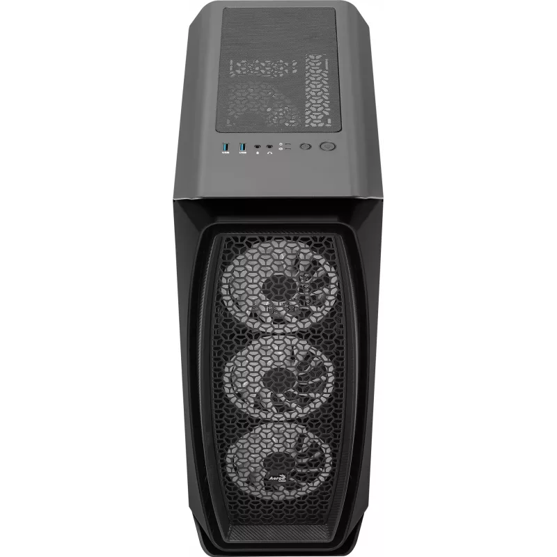 Aerocool Aero One Duo ATX arvutikorpus 4x ARGB ventilaatorit 12cm + eesmine võrk
