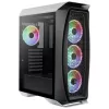 Aerocool AEROONEDUOWHV1 mängude ATX-korpus 4 ARGB-ventilaatoriga, valge, midi-torn, arvuti, valge, ATX, mikro-ATX, Mini-ITX, akrüülnitriilbutadieenstüreen (ABS), SPCC, mängimine