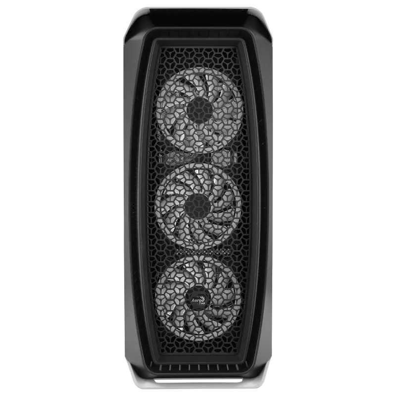 Aerocool AEROONEDUOWHV1 mängude ATX-korpus 4 ARGB-ventilaatoriga, valge, midi-torn, arvuti, valge, ATX, mikro-ATX, Mini-ITX, akrüülnitriilbutadieenstüreen (ABS), SPCC, mängimine