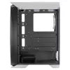 Aerocool AEROONEDUOWHV1 mängude ATX-korpus 4 ARGB-ventilaatoriga, valge, midi-torn, arvuti, valge, ATX, mikro-ATX, Mini-ITX, akrüülnitriilbutadieenstüreen (ABS), SPCC, mängimine