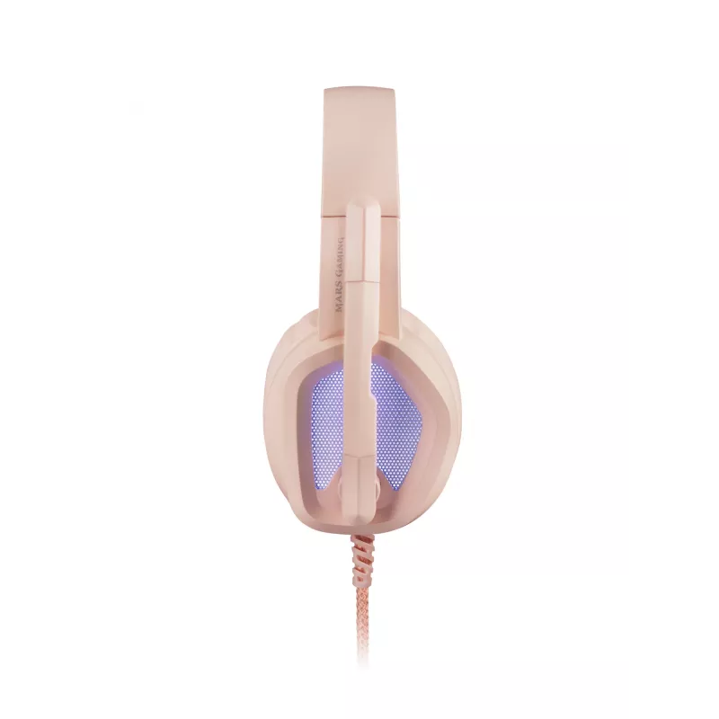Mars Gaming MH320 Peakomplekt Juhtmega Peapael USB Type-A Roosa