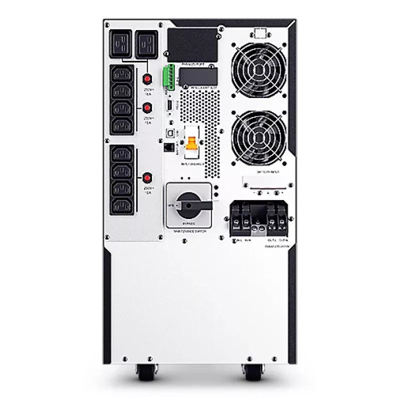 CyberPower OLS5KEA-IEC katkematu toiteallikas (UPS) Topeltmuundus (Online) 5 kVA 4800 W 11 vahelduvvoolu pistikupesa