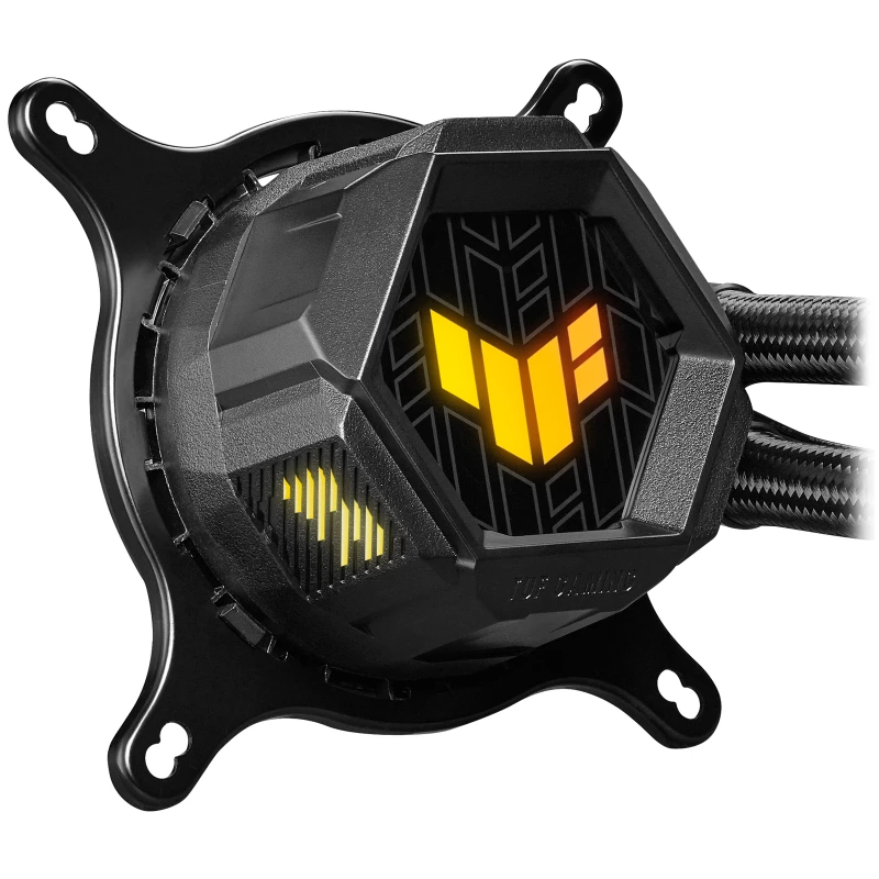 ASUS TUF-GAMING-LC-240-ARGB protsessori kõik-ühes vedelikjahuti 12 cm Must 1 tk