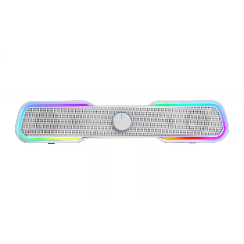 Mars Gaming MSBX, valge kõlaririba 10 W, 10 W, 10 W, valge, juhtmega ja juhtmevaba, 435 mm, 85 mm
