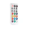 Mars Gaming MC51W valge arvutimängude ATX korpus kahe karastatud klaasiga, 5x RGB 12 cm ventilaator