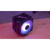Aerocool Rime 4 Dual protsessori õhkjahuti 12 cm Must 1 tk