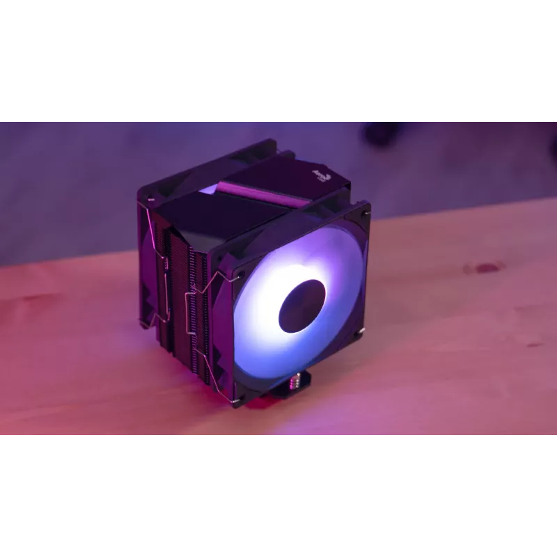 Aerocool Rime 4 Dual protsessori õhkjahuti 12 cm Must 1 tk