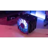 Aerocool Rime 4 Dual protsessori õhkjahuti 12 cm Must 1 tk