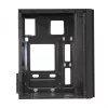 Mars Gaming MC300 Micro-ATX karastatud klaasiga arvutikorpus, 3x fikseeritud RGB ventilaator, must