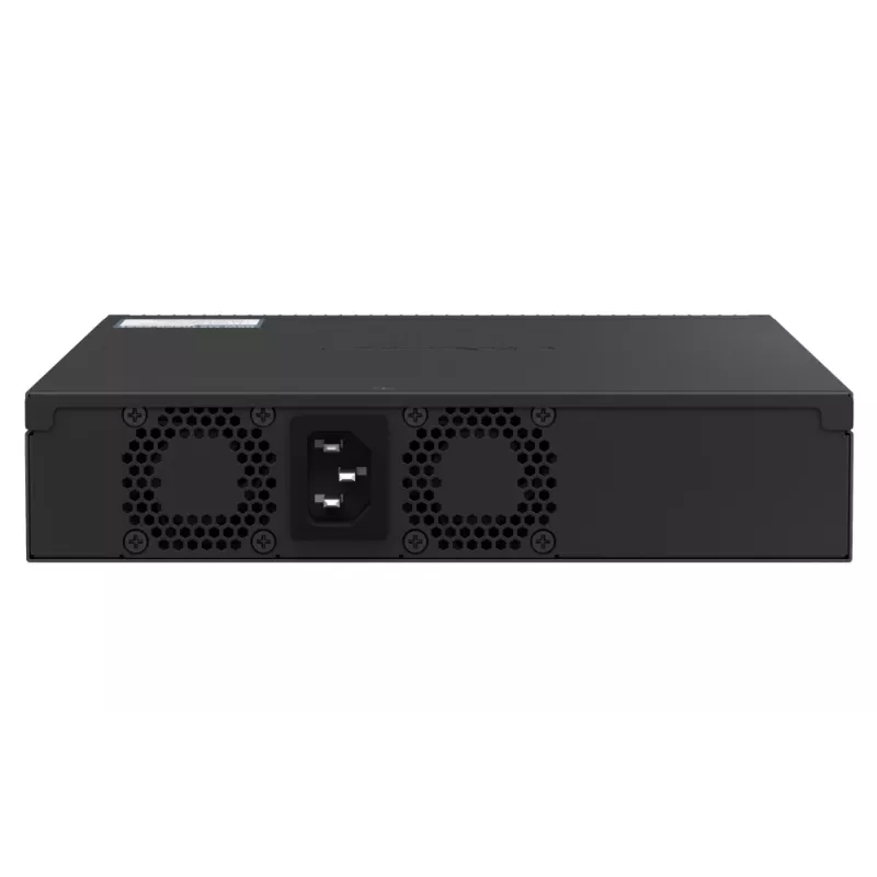 QNAP QSW-M2106PR-2S2T võrgukommutaator Hallatav L2 10G Ethernet (100/1000/10000) Toide üle Etherneti (PoE) 1U Must