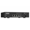 QNAP QSW-L3205-1C4T 4 hallatav 10G Ethernet (100/1000/10000) lauaarvuti must