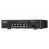 QNAP QSW-L3205-1C4T 4 hallatav 10G Ethernet (100/1000/10000) lauaarvuti must