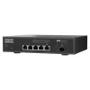 QNAP QSW-L3205-1C4T 4 hallatav 10G Ethernet (100/1000/10000) lauaarvuti must