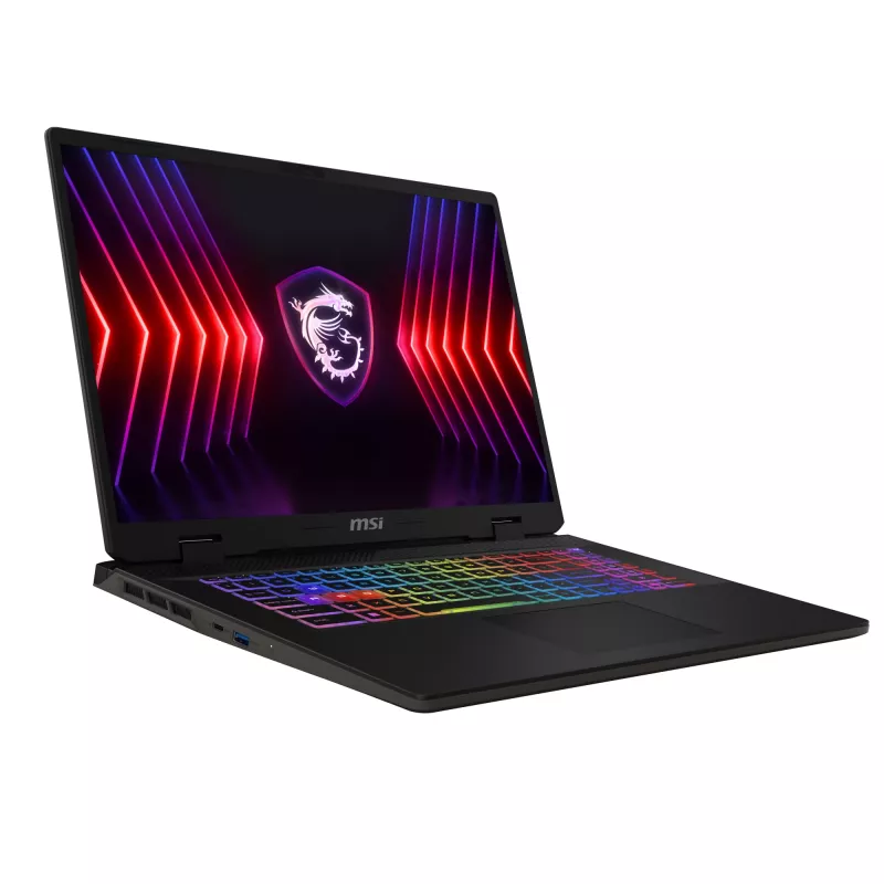 MSI Sword 17 HX B14VFKG-011BE Intel® Core™ i7 i7-14700HX sülearvuti 43,2 cm (17 tolli) Full HD+ 16 GB DDR5-SDRAM 1 TB SSD NVIDIA GeForce RTX 4060 Wi-Fi 6E (802.11ax) Windows 11 Home Hall