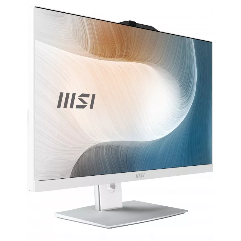 MSI Modern AM242P 1M-1224EU kõik-ühes arvuti/tööjaam Intel Core 5 120U 60.5 cm (23.8-tolline) 1920 x 1080 pikslit 8 GB DDR5-SDRAM 512 GB SSD Windows 11 Pro Wi-Fi 6E (802.11ax) Valge