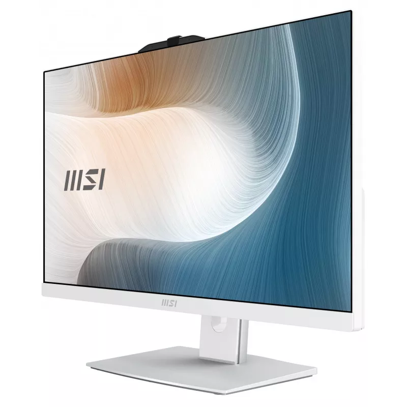 MSI Modern AM242P 1M-1224EU kõik-ühes arvuti/tööjaam Intel Core 5 120U 60.5 cm (23.8-tolline) 1920 x 1080 pikslit 8 GB DDR5-SDRAM 512 GB SSD Windows 11 Pro Wi-Fi 6E (802.11ax) Valge