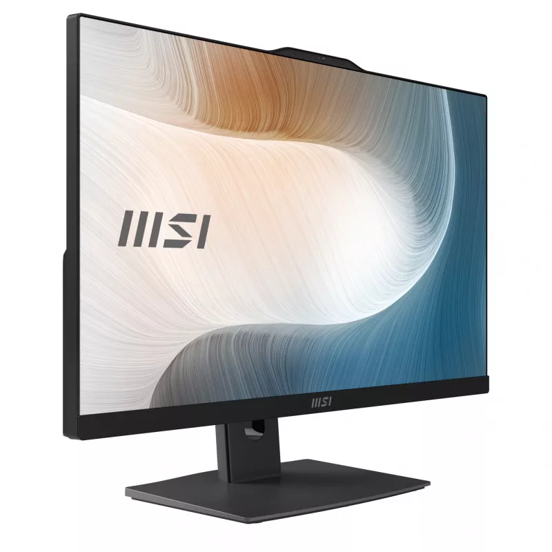 MSI Modern AM242TP 1M-1230EU Intel Core 3 100U 60.5 cm (23.8 tolli) 1920 x 1080 pikslit Puutetundlik Kõik-ühes-arvuti 8 GB DDR5-SDRAM 256 GB SSD Windows 11 Pro Wi-Fi 6E (802.11ax) Must