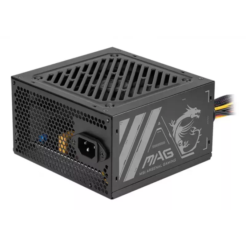 Toiteplokk MSI MAG A500N-H 500 W ATX 24-kontaktiline, aktiivjahutus, must