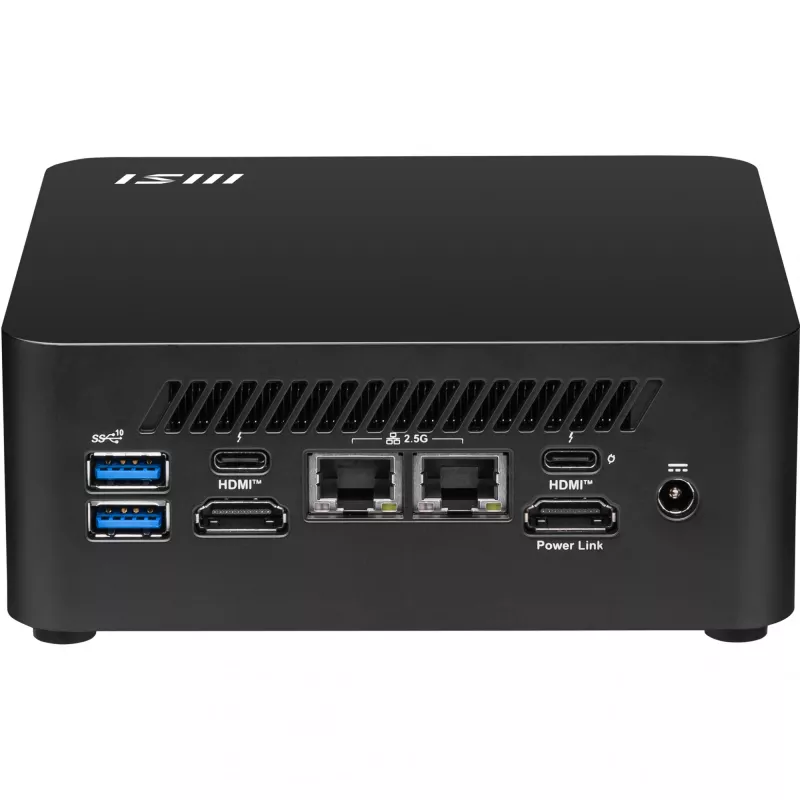 MSI Cubi NUC 13MQG-065BEU 0,84L suurune arvuti Must i7-1365U Intel SoC
