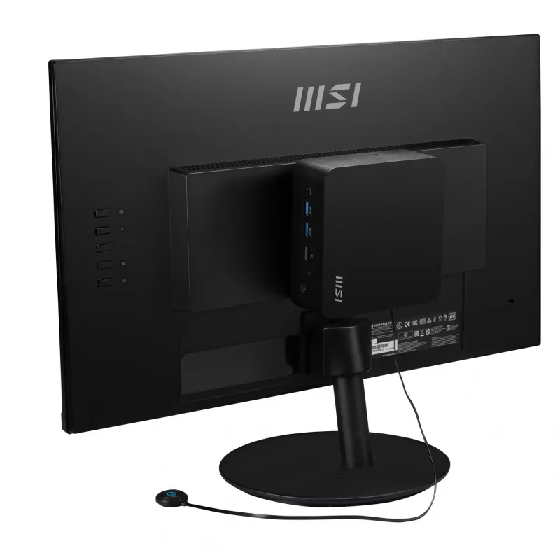 MSI Cubi NUC 13MQG-065BEU 0,84L suurune arvuti Must i7-1365U Intel SoC