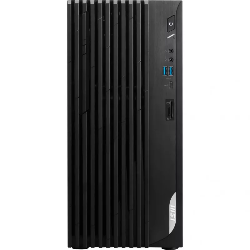 MSI PRO DP180 14A-825EU PC Intel® Core™ i5 i5-14400 8 GB DDR4-SDRAM 512 GB SSD Windows 11 Pro töölauaarvuti Must