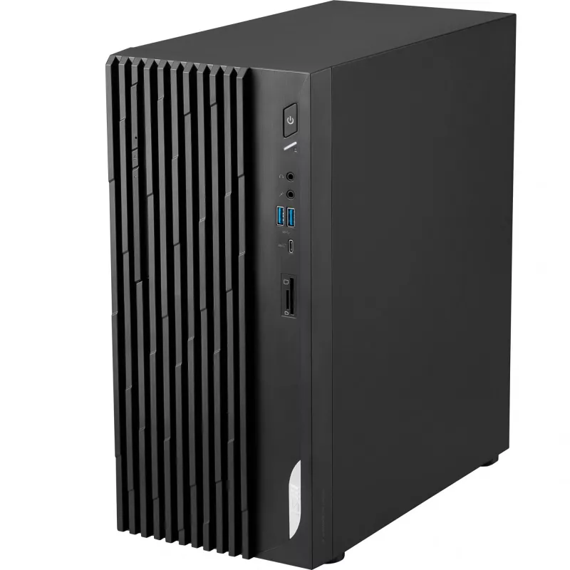 MSI PRO DP180 14A-825EU PC Intel® Core™ i5 i5-14400 8 GB DDR4-SDRAM 512 GB SSD Windows 11 Pro töölauaarvuti Must