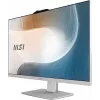 MSI Modern AM242P 1M-1872AT kõik-ühes arvuti/tööjaam Intel Core 5 120U 60,5 cm (23,8 tolli) 1920 x 1080 pikslit 16 GB DDR5-SDRAM 512 GB SSD Windows 11 Home Wi-Fi 6E (802.11ax) Valge