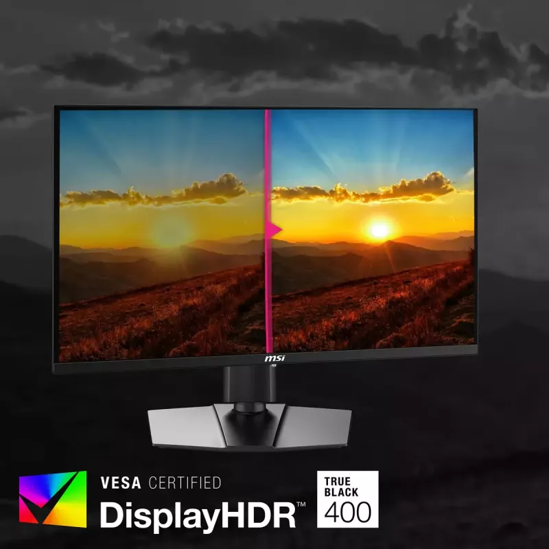 MSI MPG 271QRXDE QD-OLED arvutimonitor 67,3 cm (26,5 tolli) 2560 x 1440 pikslit Wide Quad HD Must