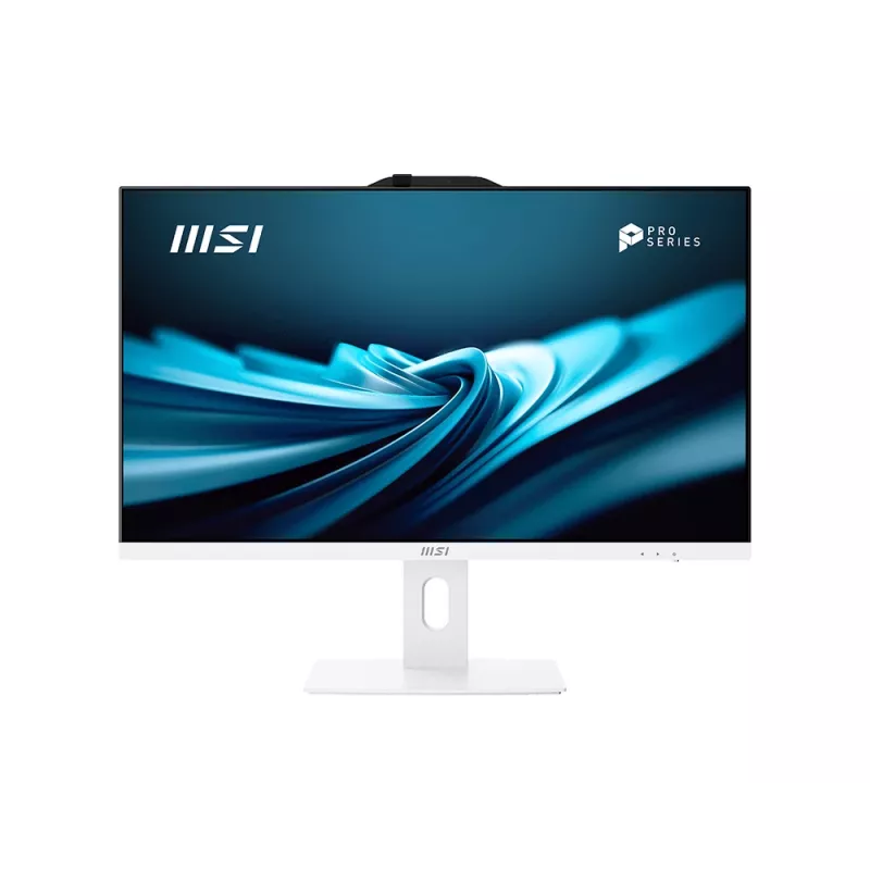MSI Pro AP272P 14M-639EU Intel® Core™ i5 i5-14400 68.6 cm (27 tolline) 1920 x 1080 pikslit Kõik-ühes arvuti 16 GB DDR5-SDRAM 512 GB SSD Windows 11 Pro Wi-Fi 6E (802.11ax) Valge