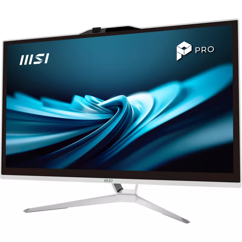 Kõik-ühes arvuti MSI Pro AP222T 14M-623EU — 21,5-tolline Full HD IPS-puutetundlik ekraan, Intel Pentium G7400, 8 GB muutmälu, 128 GB SSD, Windows 11 Pro, valge