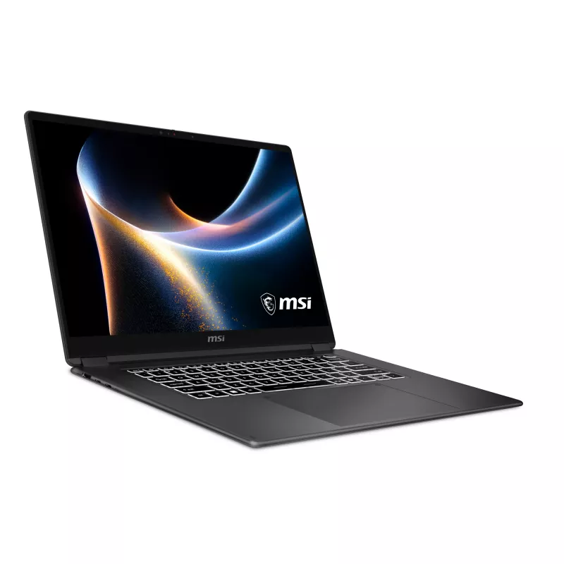 MSI Prestige 16 AI+ C3MG-071 sülearvuti — 16-tolline 2,8K OLED 120 Hz, Intel Core Ultra 7 355, 32 GB DDR5, 1 TB SSD, Windows 11 Home