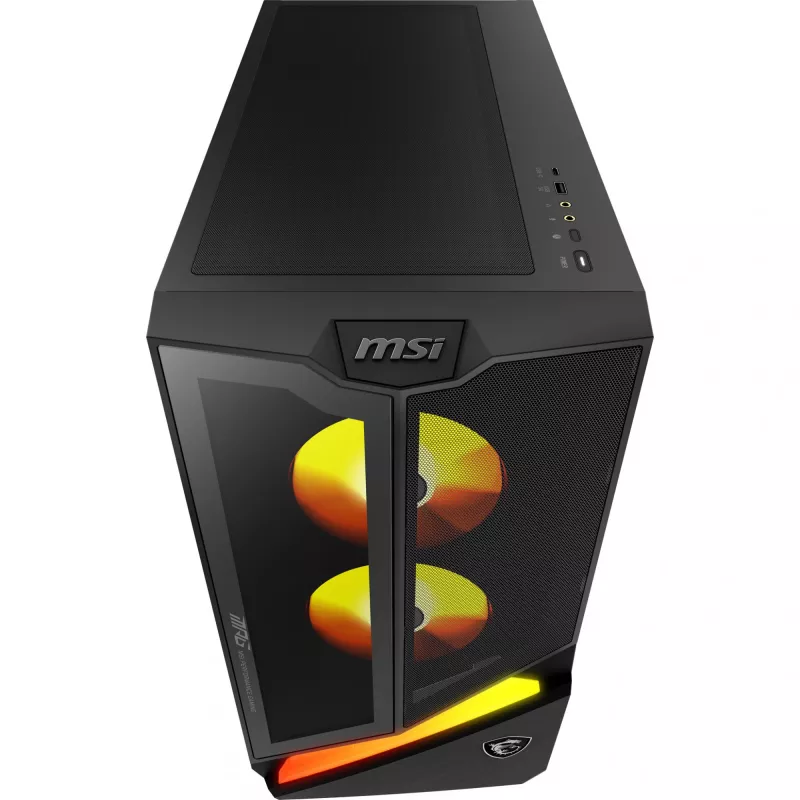 MSI MPG Infinite Z3 X3D 9NVRR7-848EU AMD Ryzen™ 7 9800X3D 32 GB DDR5-SDRAM 1 TB SSD NVIDIA GeForce RTX 5070 Ti Windows 11 Home Lauaarvuti Must