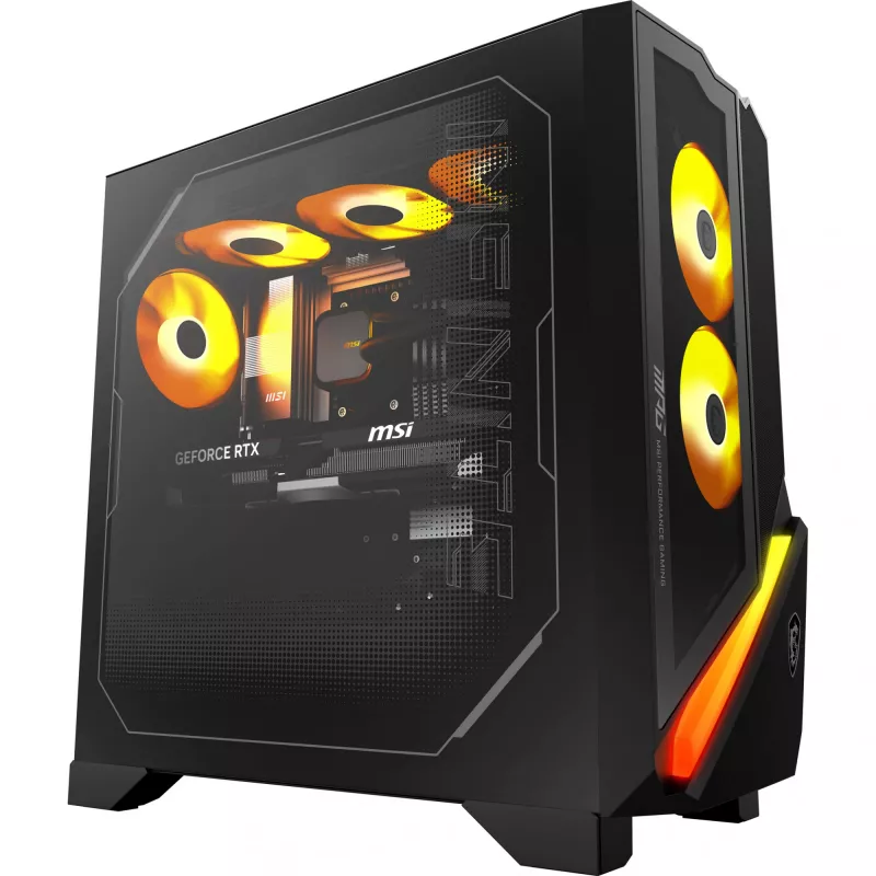 MSI MPG Infinite Z3 X3D 9NVRR7-848EU AMD Ryzen™ 7 9800X3D 32 GB DDR5-SDRAM 1 TB SSD NVIDIA GeForce RTX 5070 Ti Windows 11 Home Lauaarvuti Must