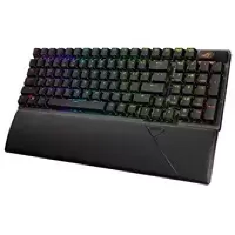 ASUS ROG Strix Scope II 96 Wireless klaviatuur Mängimine USB + RF juhtmeta + Bluetooth QWERTY USA inglise Must