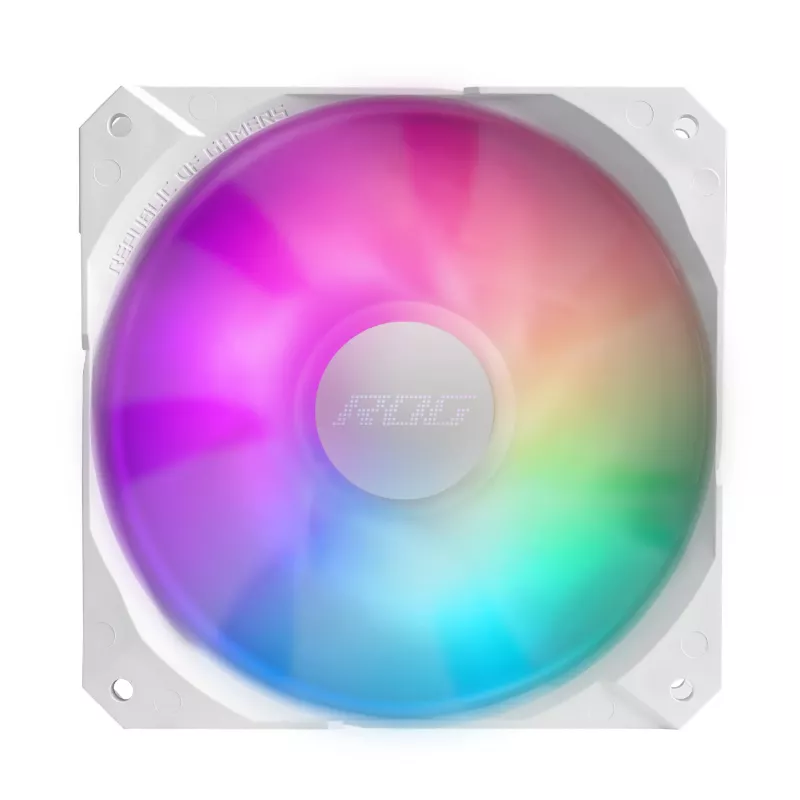 ASUS ROG Strix LC II 360 ARGB Valge Edition protsessori kõik-ühes vedelikjahutus 12 cm