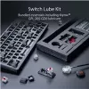 ASUS ROG Azoth klaviatuur mängimiseks USB + RF Juhtmeta + Bluetooth Valge